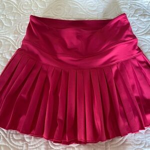 Gold Hinge Pleated Skirt